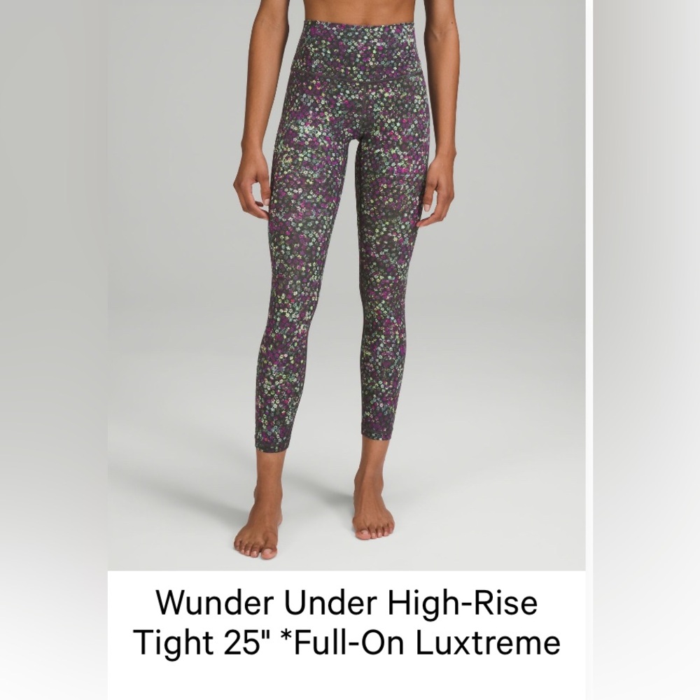Lululemon Wunder Under High-Rise Legging - Fleur Motion Multi